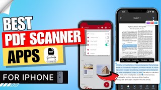 5 Best PDF Scanner App for iPhone of 2024 ✅  Best Pdf App for IOS [upl. by Brahear]