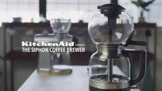 Presenting the Siphon Coffee Brewer  KitchenAid [upl. by Notlrak87]