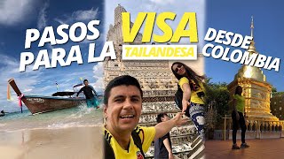 COMO SACAR LA VISA PARA TAILANDIA  Traveleros Team ft Mochileros de Lujo [upl. by Atlas]