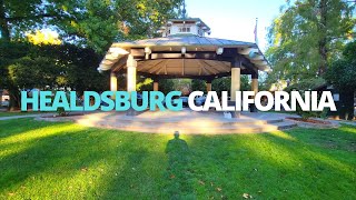 Exploring Downtown Healdsburg California USA Walking Tour healdsburg healdsburgcalifornia napa [upl. by Markowitz]