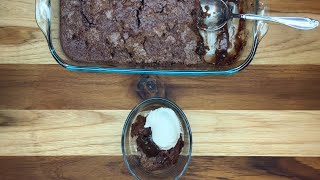 Australian Chocolate Pudding  An Easy SelfSaucing Cake  Its Just Practice [upl. by Isma]