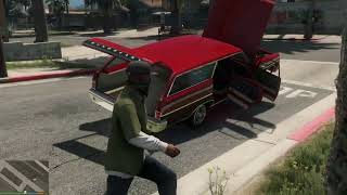 GTA 5 ReginaStanierWashington Gets Bennys Hydraulics custom frame [upl. by Ronald398]