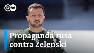 Cae popularidad de Zelenski en Ucrania por cansancio y reclutamientos para la guerra contra Rusia [upl. by Nnagem764]