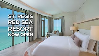 St Regis Red Sea Resort Officially Opens on Ummahat Island in Red Sea Giga Project [upl. by Anerahs67]