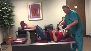 First Time Chiropractic Adjustment Of A Severe Herniated Disc Patient By Your Houston Chiropractor [upl. by Yenots]