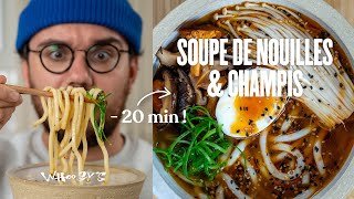 Ma recette de soupe express ultragourmande  🍜 [upl. by Sophia655]