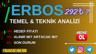 ERBOS Hisse Yorum  Teknik Analiz  Temel Analiz erbos [upl. by Ob597]