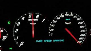 Corvette C6 0  300 KM Acceleration [upl. by Loss244]