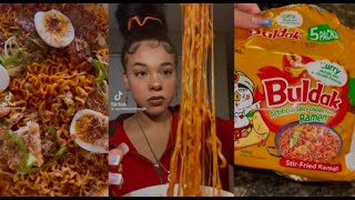 buldak ramen mukbang compilation  pt16 [upl. by Nadia148]