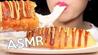 ASMR GIANT Mozzarella Corn Dog 대왕 모짜렐라핫도그 먹방 Part 3  MINEE EATS [upl. by Nednyl]