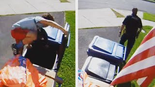 Kid Hides From Cops in Trash Can Full of Baby Diapers [upl. by Danielson]