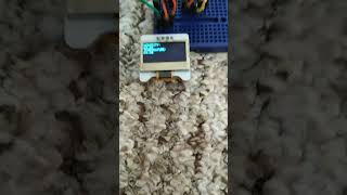 Dht11 and OLED display [upl. by Ahsienom]