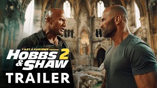 Hobbs amp Shaw 2 2025  Teaser Trailer  Dwayne Johnson Jason Statham [upl. by Enellek]