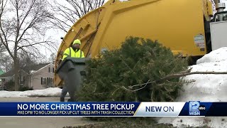 DNR pushes back on headsup notice for no Christmas tree curbside pickup in Milwaukee [upl. by Krantz]