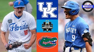 2 Kentucky vs Florida  Elimination Game College World Series  2024 College Baseball Highlights [upl. by Yorick]