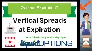 Options Expiration Vertical Spread Options Trading [upl. by Ellatsyrc]