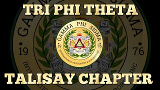 TRIHEDRON SONG FROM TRI PHI THETA TALISAY CHAPTER [upl. by Noremmac697]