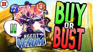 Marvel Snap Agent Venom  bast deck Tier A card The best agent venom deck [upl. by Allicsirp839]