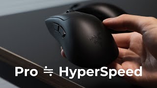 神機能を搭載したエルゴマウス Razer DeathAdder V3 HyperSpeed [upl. by Innek602]