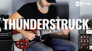 ACDC  Thunderstruck  Electric Guitar Cover by Kfir Ochaion  Universal Audio Lion [upl. by Nyrhtakyram]