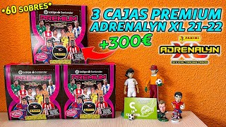 3 CAJAS PREMIUM ADRENALYN XL 202122 60 SOBRES [upl. by Barclay]