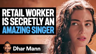 Retail Worker Is SECRETLY An AMAZING SINGER  Dhar Mann Studios [upl. by Enelyak]