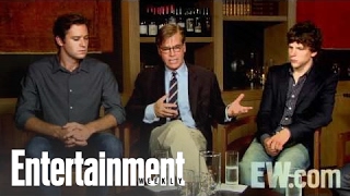 The Social Network Cast Interview Part 2 of 5  Entertainment Weekly [upl. by Stesha314]