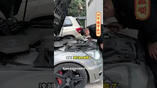 奔驰AMG C63发动机故障灯亮，报混合气过浓 MercedesBenz AMG C63 engine fault light comes on the mixture is too rich [upl. by Torrance459]