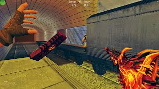 CounterStrike Zombie Escape Mod  zeBlackTRAINv1  4K [upl. by Nadya]