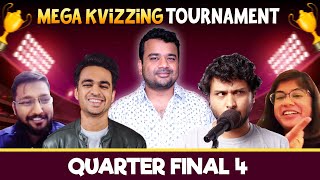 Mega KVizzing Tournament  QF4 ft Abhirupa Debjit Neville amp Rohan [upl. by Gerrilee]