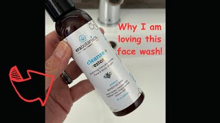 My review of Manuka Honey Moisturizing Face Wash for Dry Skin with Organic Aloe Vera [upl. by Lael]