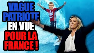 MARINE LE PEN BIENTÔT PRÉSIDENTE  Un sondage choc qui montre la vague patriote qui se prépare [upl. by Malamut]