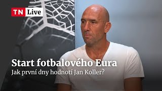 Jan Koller komentuje start fotbalového Eura  Na hřišti [upl. by Adnalu455]