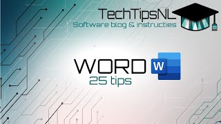 Word  Top 25 tips [upl. by Abrams376]