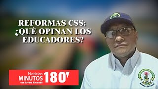 Educadores Veraguenses rechazan la ley de la CSS tal y como está redactada Maestro Iván Rodríguez [upl. by Iosep296]