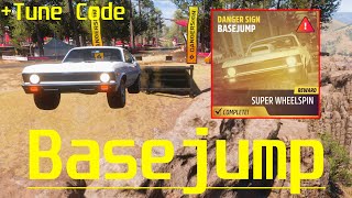 Basejump Danger Sign Chevy Nova B700  Tune Code  Forza Horizon 5 [upl. by Ahsitniuq]