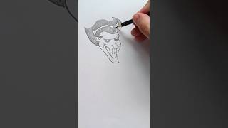 Joker drawing in pencil [upl. by Sidnak99]