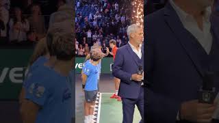 Ugo et les ramasseurs de balles au Rolex Paris Masters rolexparismasters [upl. by Alexandre916]