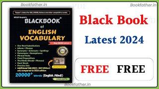 Black Book English Vocabulary Pdf Free Download  Latest Addiction BlackBook PDF free download 2024 [upl. by Ribble]