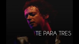 Gustavo Cerati  Té para Tres En Vivo Official Video [upl. by Rives533]