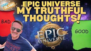 Universals Epic Universe Review amp Thoughts For New Orlando Theme Park coming in 2025 [upl. by Ardnuhsed]