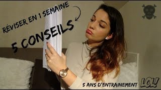 CONSEILS 1  COMMENT REVISER SES PARTIELS EN 1 SEMAINE [upl. by Ardnuhsed]