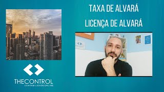 Taxa Alvará E Licença Alvará [upl. by Ahsiele]