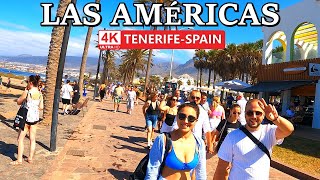 TENERIFE  LAS AMÉRICAS  Take a look at the Current Situation 🌡️ 4K Walk ● October 2024 [upl. by Nysila]