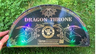 Fireworks Demo Dragon Throne Fan Fountain by Winda Fireworks [upl. by Attevaj333]