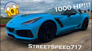 Street Speed 717s LMR Built 1000HP ZR1 Destroys ALL [upl. by Aihseit]