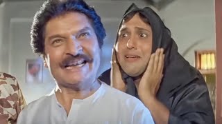 गोविंदा ने बेगम बन के असरानी को फसाया  Dulhe Raja Movie Comedy Scene [upl. by Arimihc]