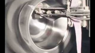 Tavola rotante per finitura interna pentole  Rotary table for pans interior finish [upl. by Estes]