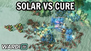 Solar vs Cure ZvT  WardiTV November Invitational StarCraft 2 [upl. by Aynam]