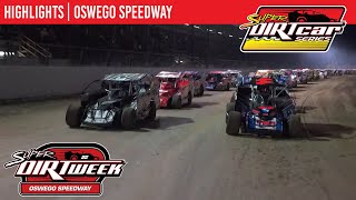 Super DIRTcar Series Big Block Modifieds  Oswego Speedway  October 12 2024  HIGHLIGHTS [upl. by Ayotyal]